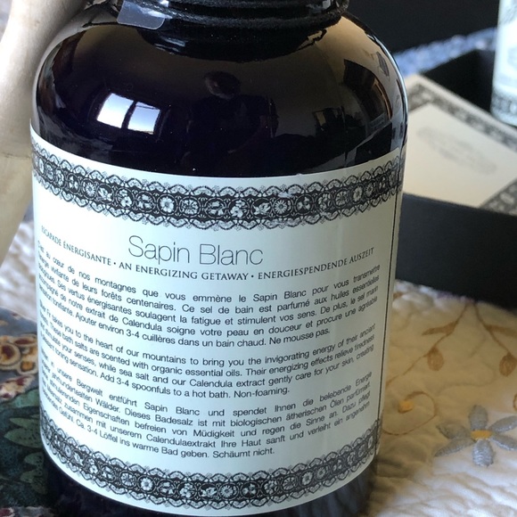 Jardin Des Monts Sapin Blanc Energy Boost Prestige Limited Edition Spa Kit - Picture 5 of 12